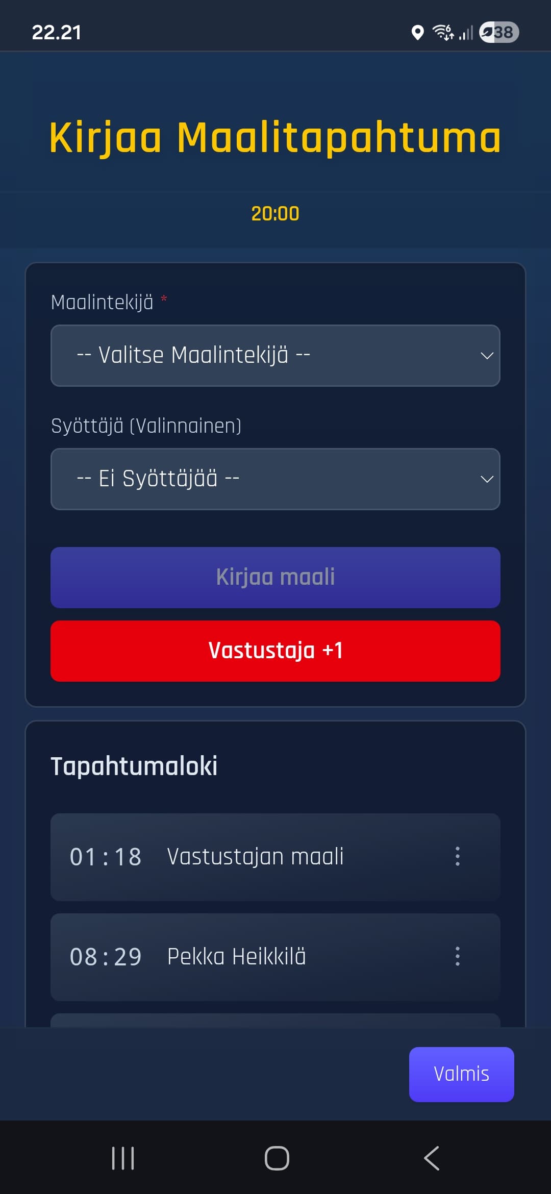 App screenshot