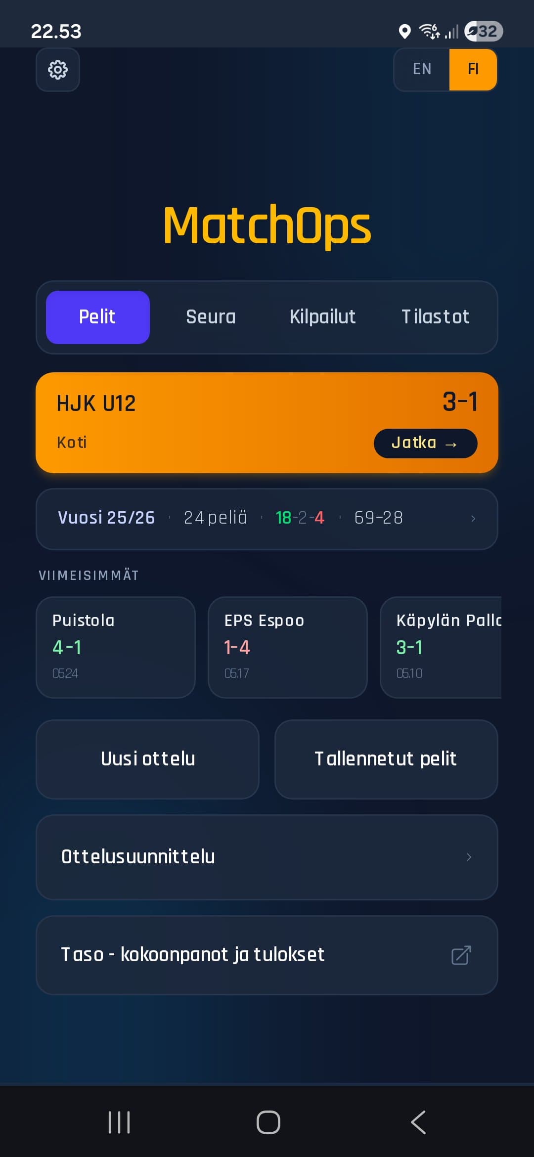 App screenshot