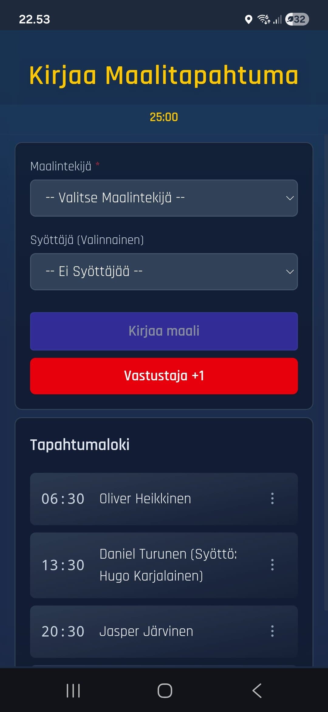 App screenshot