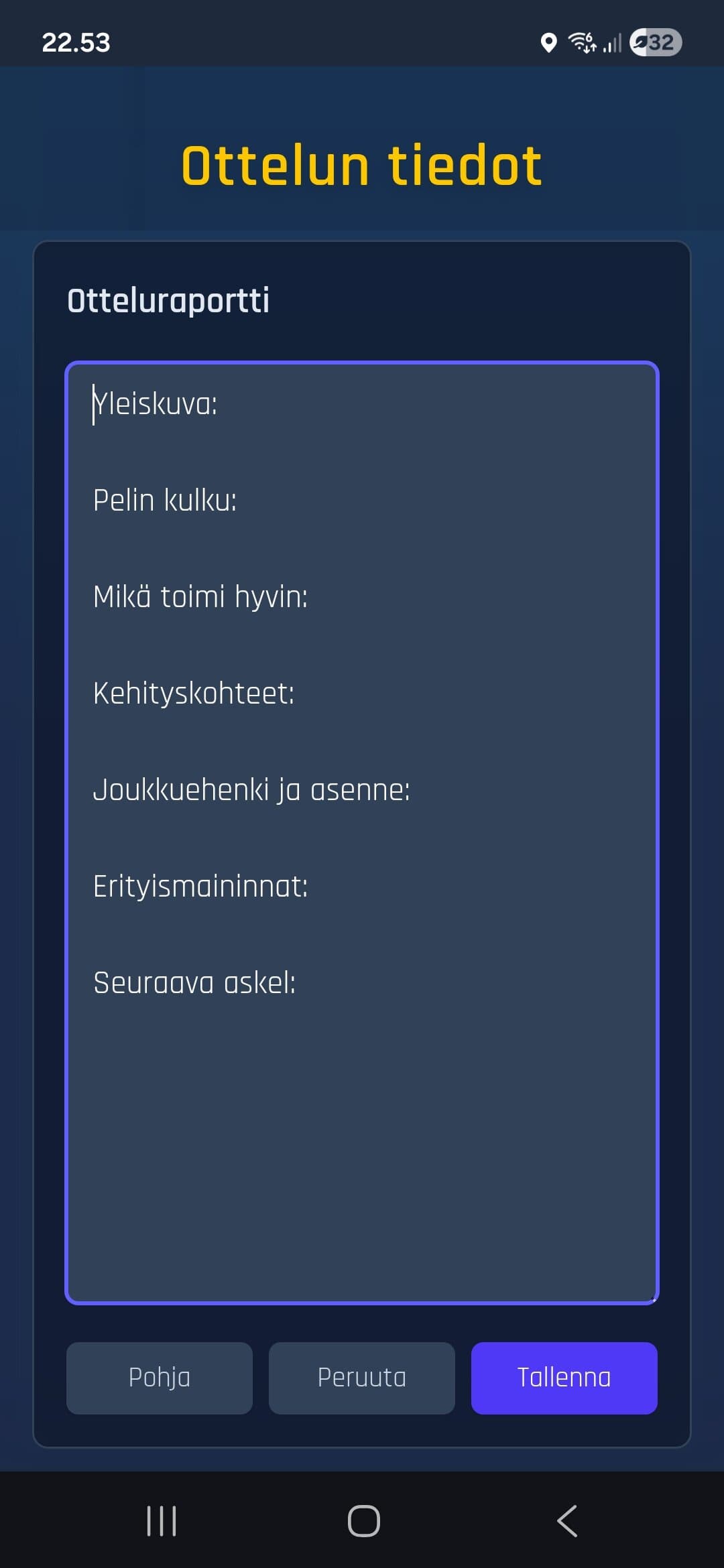 App screenshot