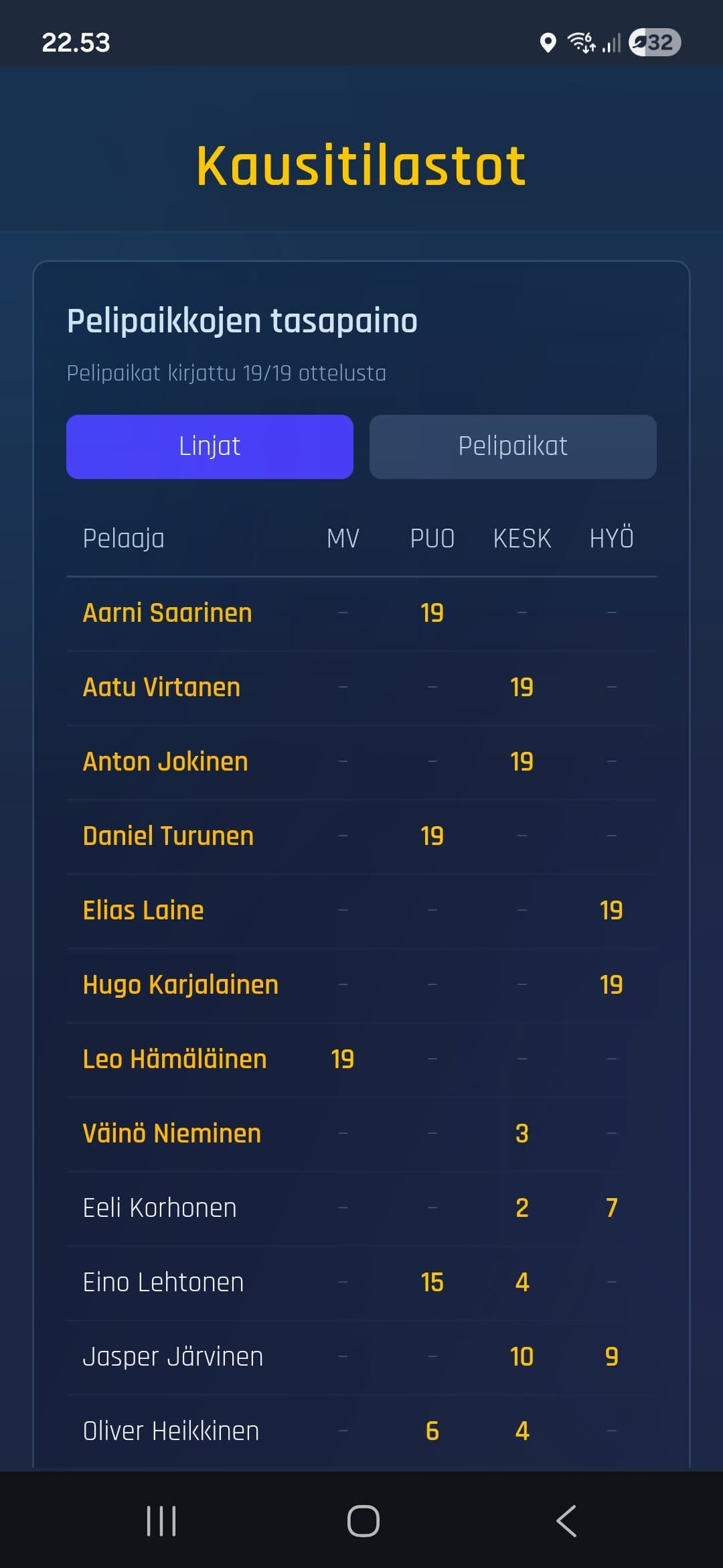 App screenshot